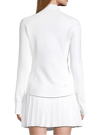 Sequoia Shell & Brushed Fleece Zip Golf Tennis Jacket