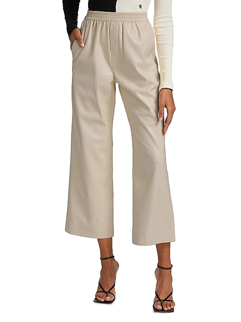 Odessa Cropped Wide-Leg Pants
