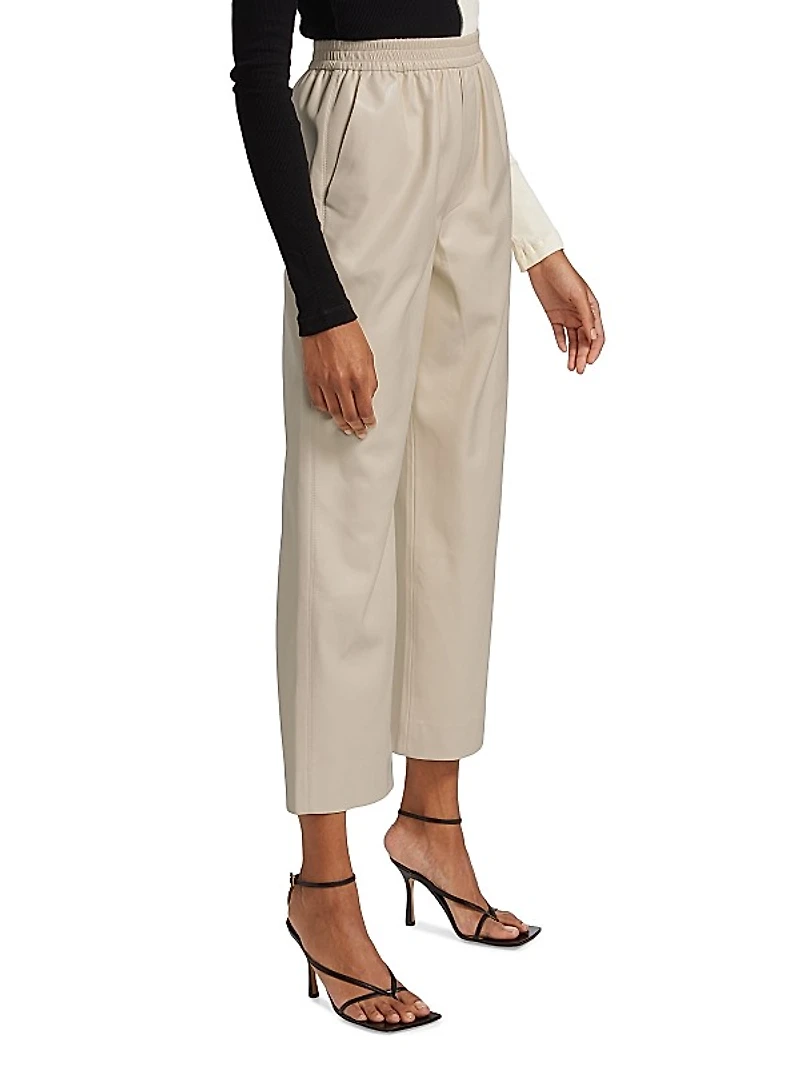 Odessa Cropped Wide-Leg Pants