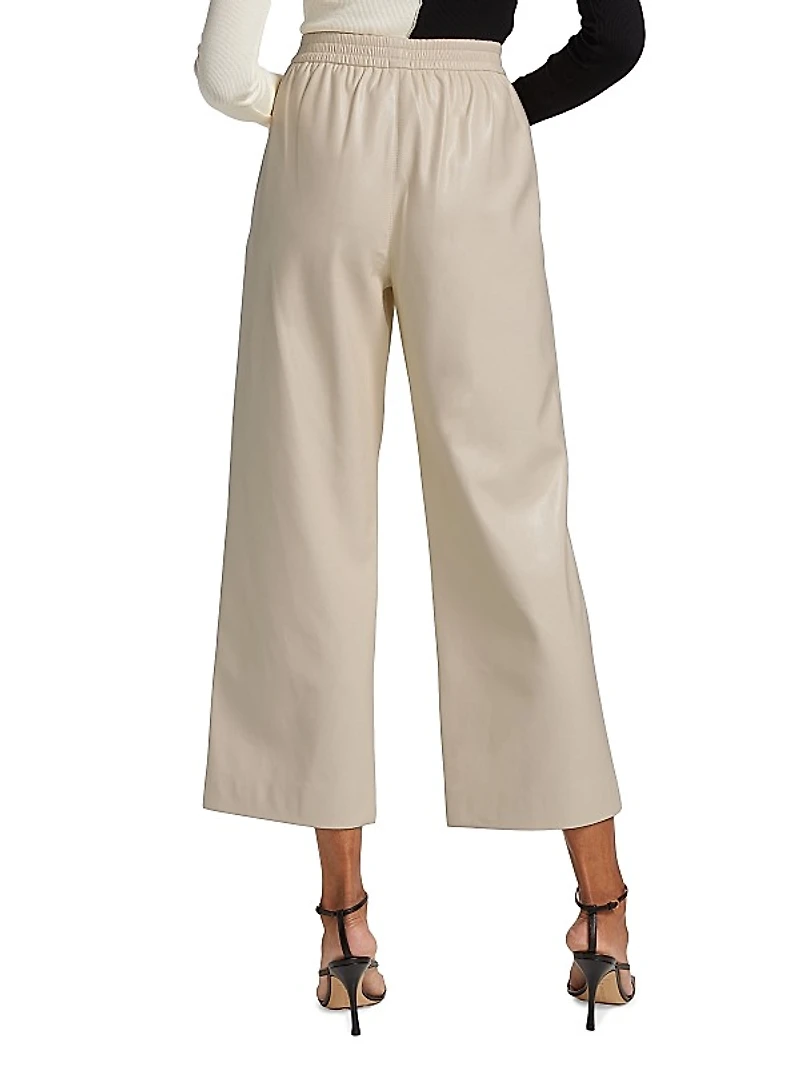 Odessa Cropped Wide-Leg Pants