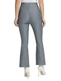Laurie High-Rise Stretch Flared Crop Jeans