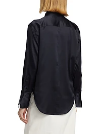 The Standard Silk Button-Up Shirt