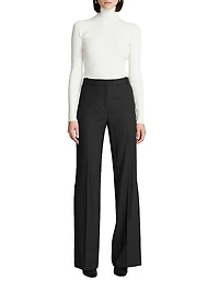 Aubrie High-Rise Wide-Leg Trousers