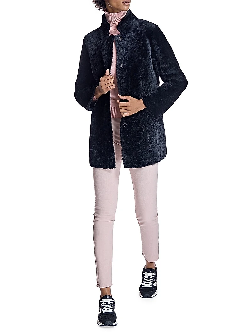 Maximilian Reversible Shearling Lamb Jacket