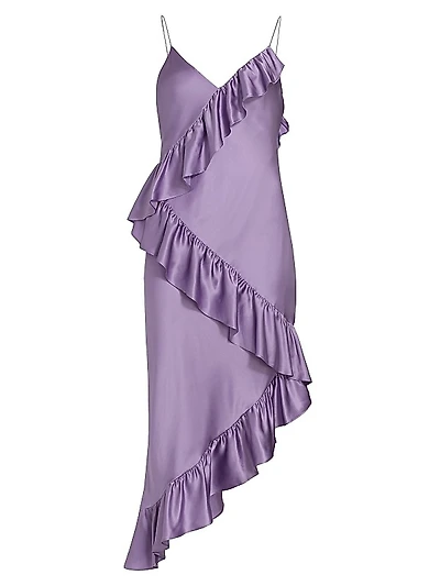 Dua Silk Midi-Dress