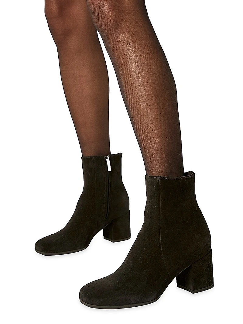 Joanie Suede Booties