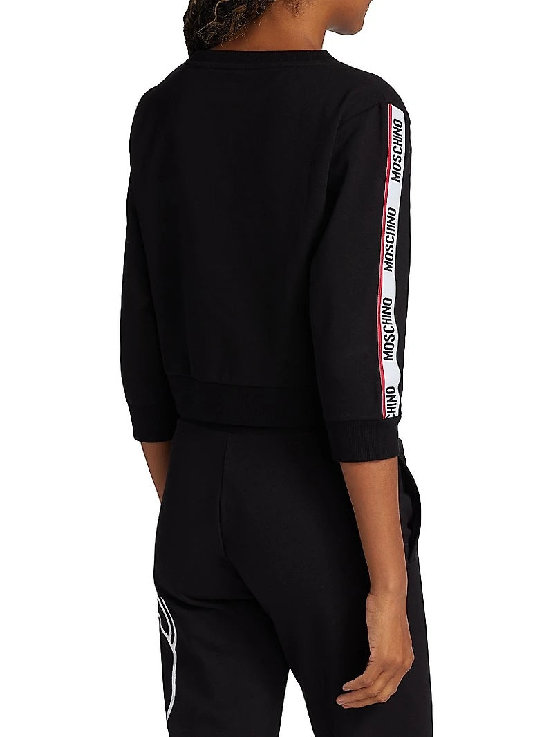 Core Stretch Cotton Crop Sweatshirt