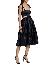 Gabrielle Cut-Out Bustier Dress