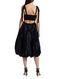 Gabrielle Cut-Out Bustier Dress