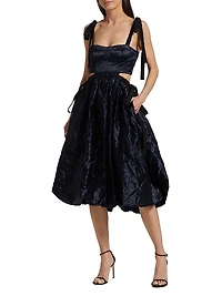 Gabrielle Cut-Out Bustier Dress