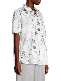 Gracia Short-Sleeve Sleep Shirt