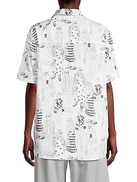 Gracia Short-Sleeve Sleep Shirt