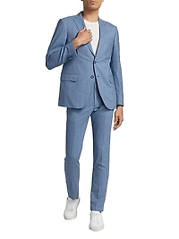 COLLECTION Wool Plaid Suit