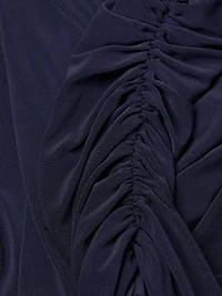 Diana Asymmetric Ruched Dress