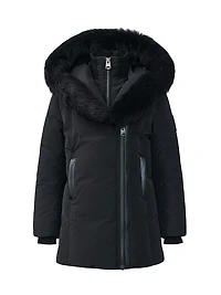 Little Girl's & Leelee Long Down Parka