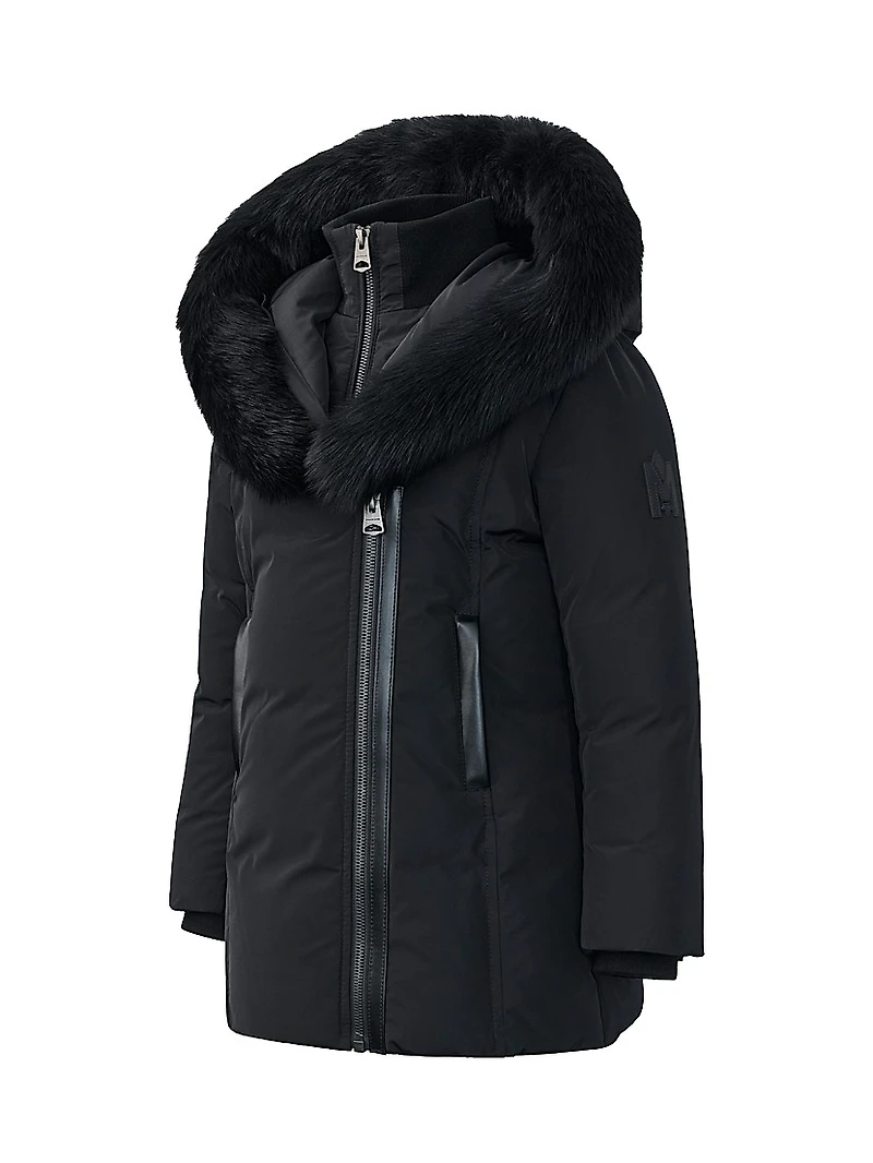 Little Girl's & Leelee Long Down Parka