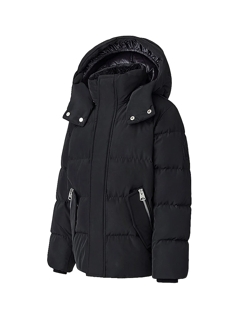 Little Boy's & Boy's Hudson Hooded Down Jacket