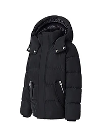 Little Boy's & Boy's Hudson Hooded Down Jacket