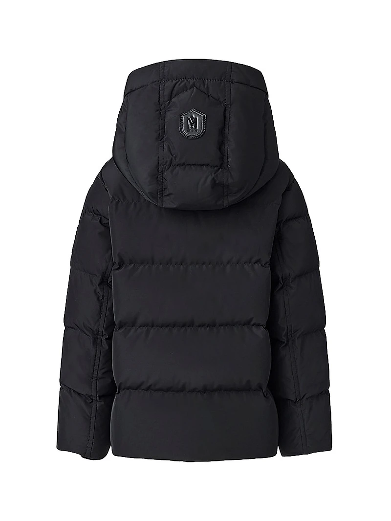 Little Boy's & Boy's Hudson Hooded Down Jacket