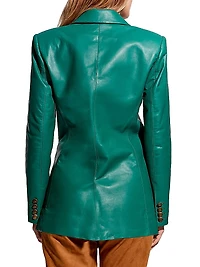 Beck Recycled Leather Blazer