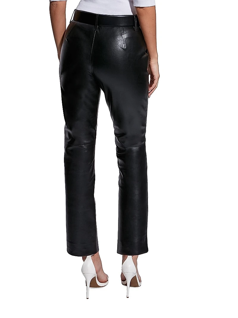 Jordan Recycled Leather Trousers