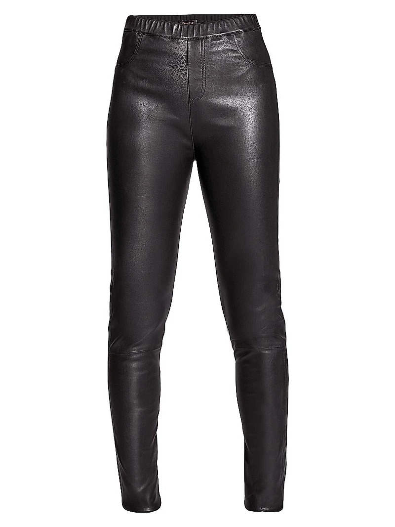 Kiki Stretch Leather Leggings