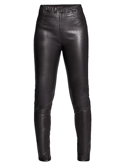 Kiki Stretch Leather Leggings