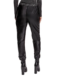 The Upcycled Leather Joggers