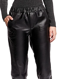 The Upcycled Leather Joggers