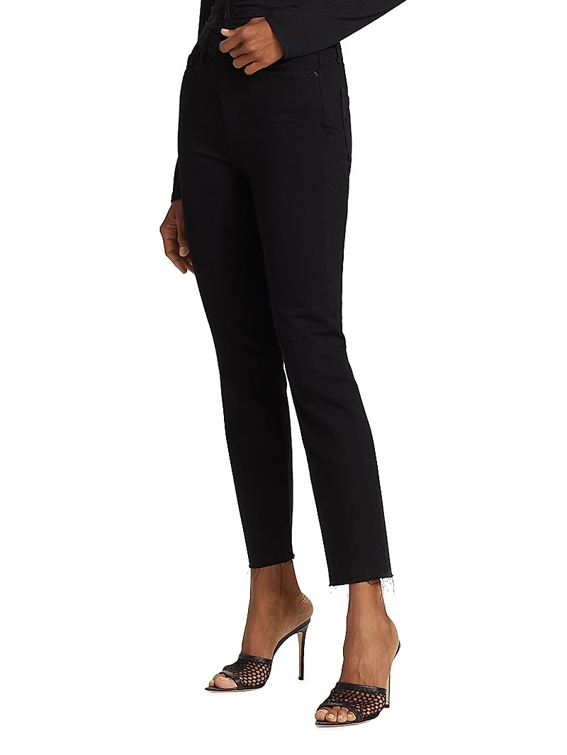 Cindy High-Rise Ankle Straight Jeans