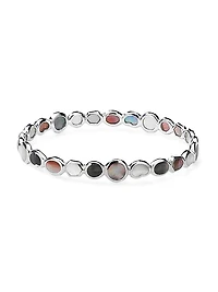 Rock Candy® Sterling Silver & Multi-Stone Bangle