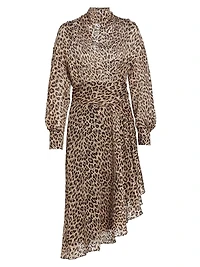 Mataori Animal Asymmetric Dress