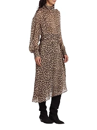 Mataori Animal Asymmetric Dress