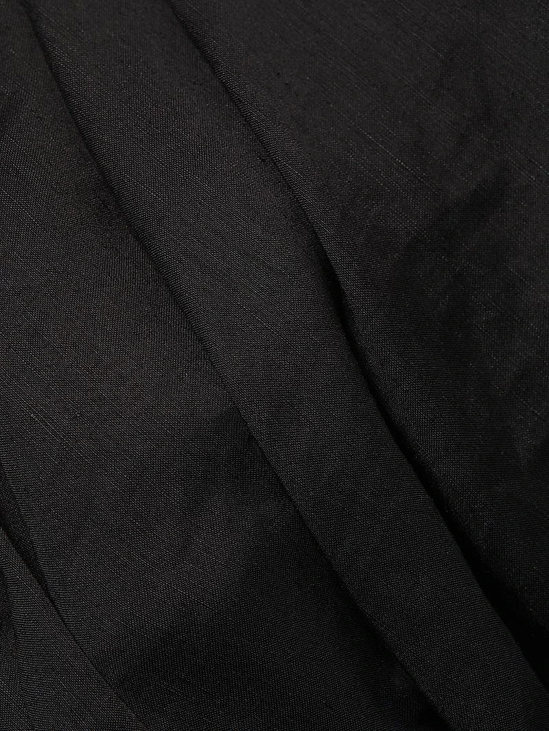 Puff-Sleeve Minidress