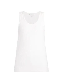 Rib-Knit Oversized Tank Top