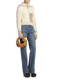 Boyfriend-Fit Mid-Rise Jeans