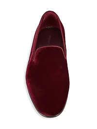 Mario Velvet Loafers