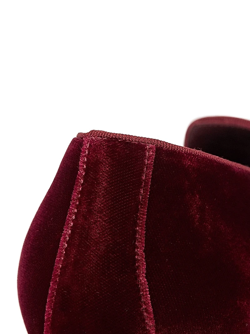 Mario Velvet Loafers