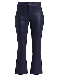 Kendra Cropped Coated Jeans