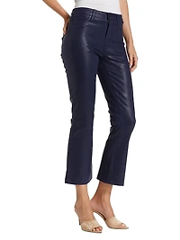 Kendra Cropped Coated Jeans