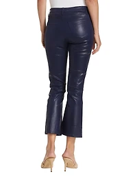 Kendra Cropped Coated Jeans