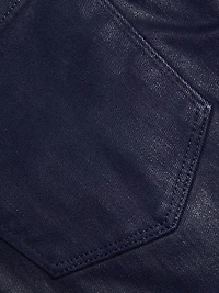 Kendra Cropped Coated Jeans