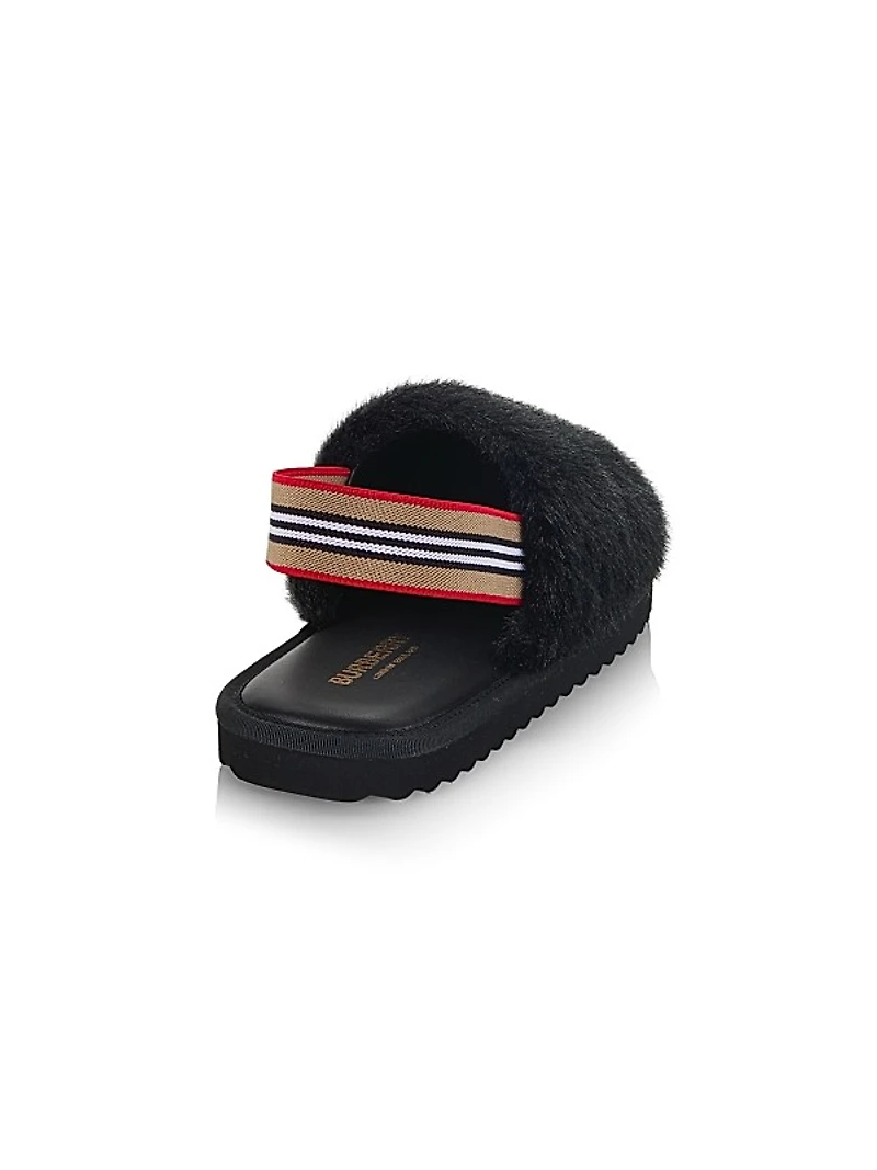 Little Kid's & Kid's Litherton Faux Fur Slippers