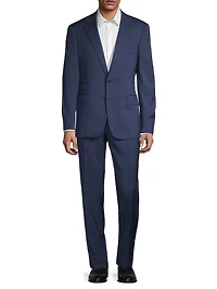 Gregory Single-Breasted Two-Button Wool Suit