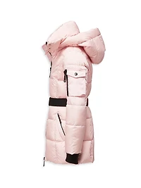 Little Girl's & Matte Soho Down Jacket