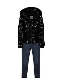 Girl's Annabelle Down Puffer Coat