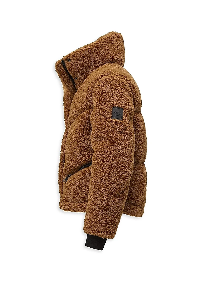 Girl's Sherpa Athlete Down Jacket