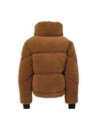 Girl's Sherpa Athlete Down Jacket