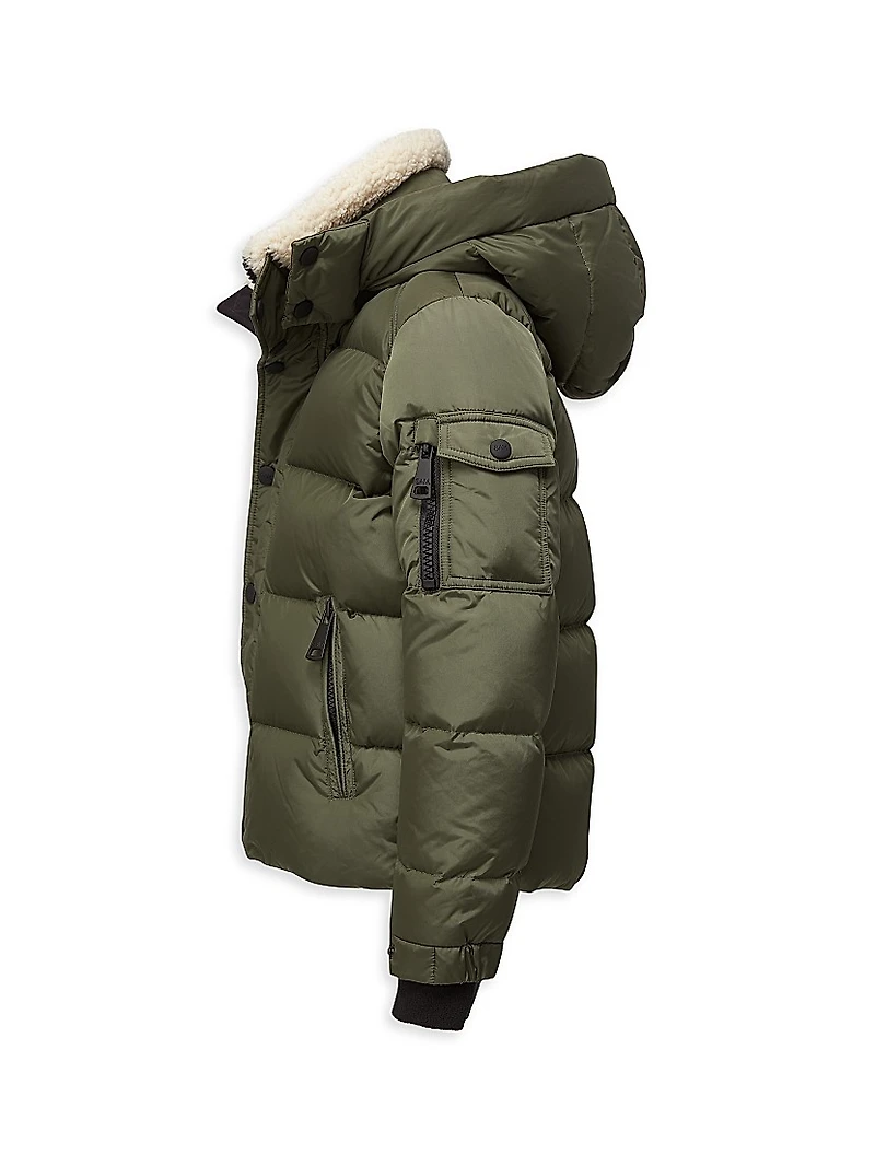 Little Boy's & Frontier Sherpa Down Jacket