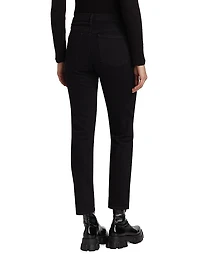 Empire High-Rise Cropped Jeans